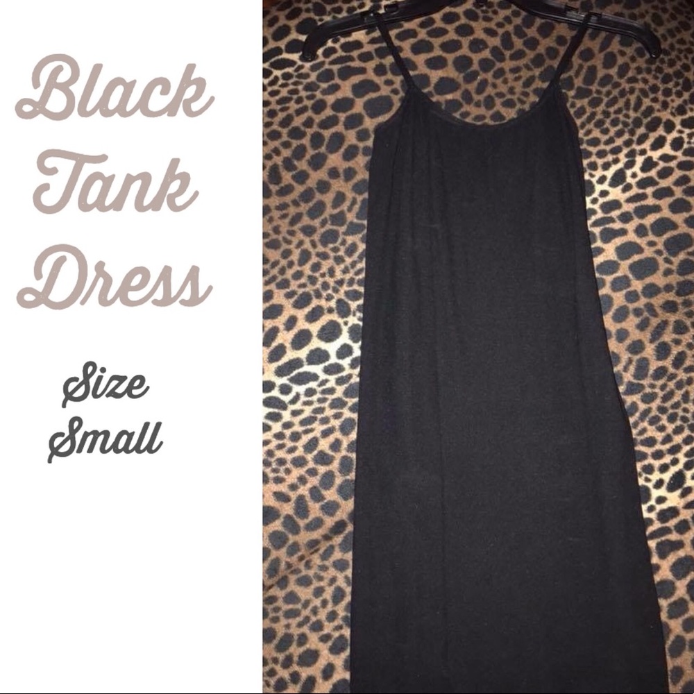 ‼️SOLD‼️Black Tank Dress